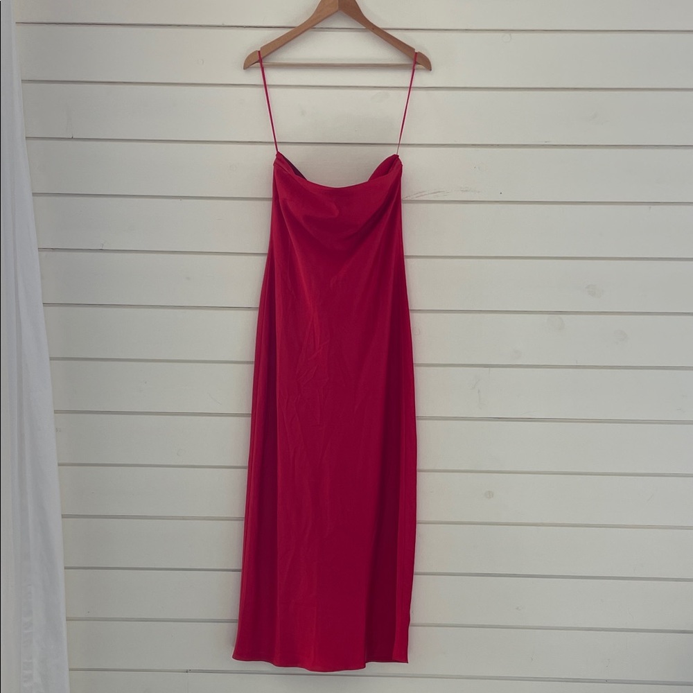 J.Crew Collection Strapless Satin Dress size 10